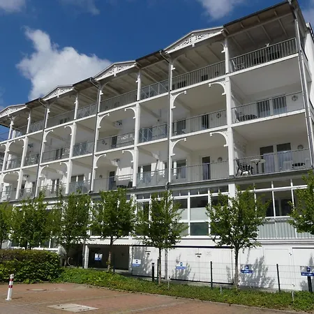Апартаменты Direkt Am Strand, Freia 03 Остзебад Бинц